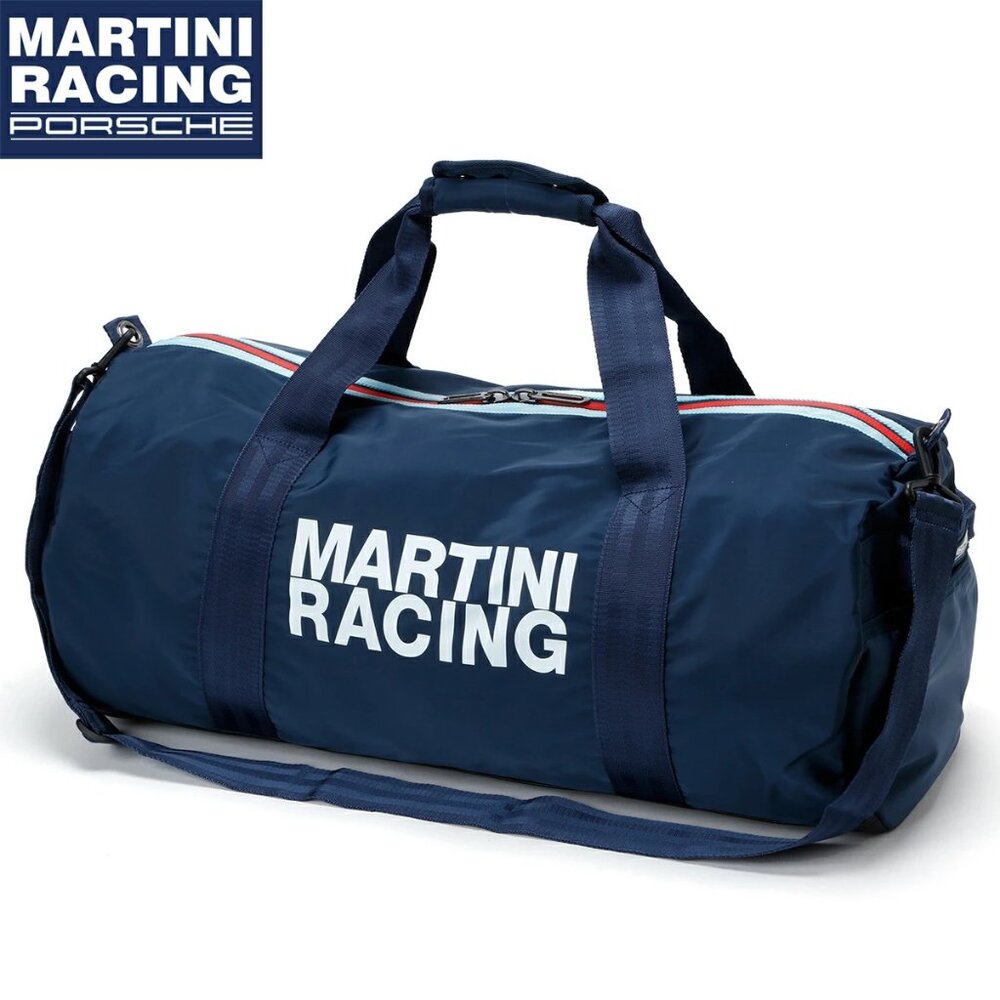 NWOT Porsche Sports Bag Martini Racing Collection Duffel